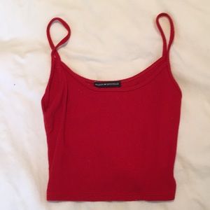 Brandy Melville red tube top